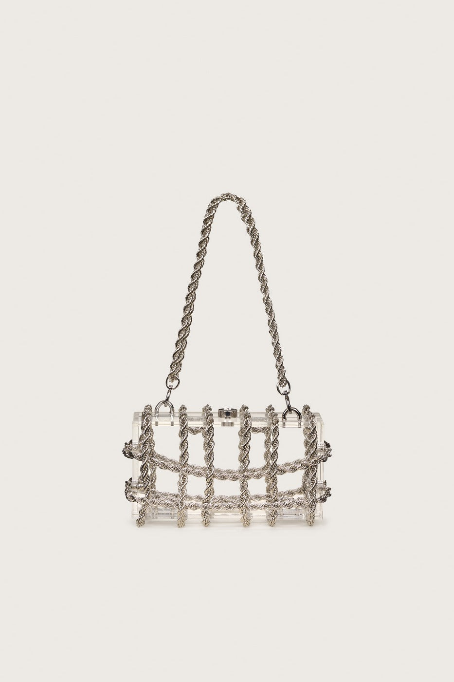 Bolso Bess - Plata brillante