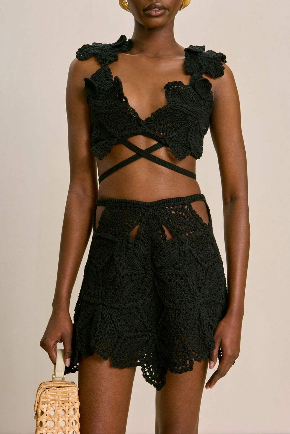 Vestido de playa Kivi - Negro