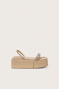 Sandalias de tacón Onyx - Natural
