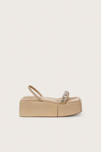 Sandalias de tacón Onyx - Natural