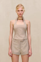 Pantalón corto Felicity - Beige