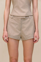 Pantalón corto Felicity - Beige