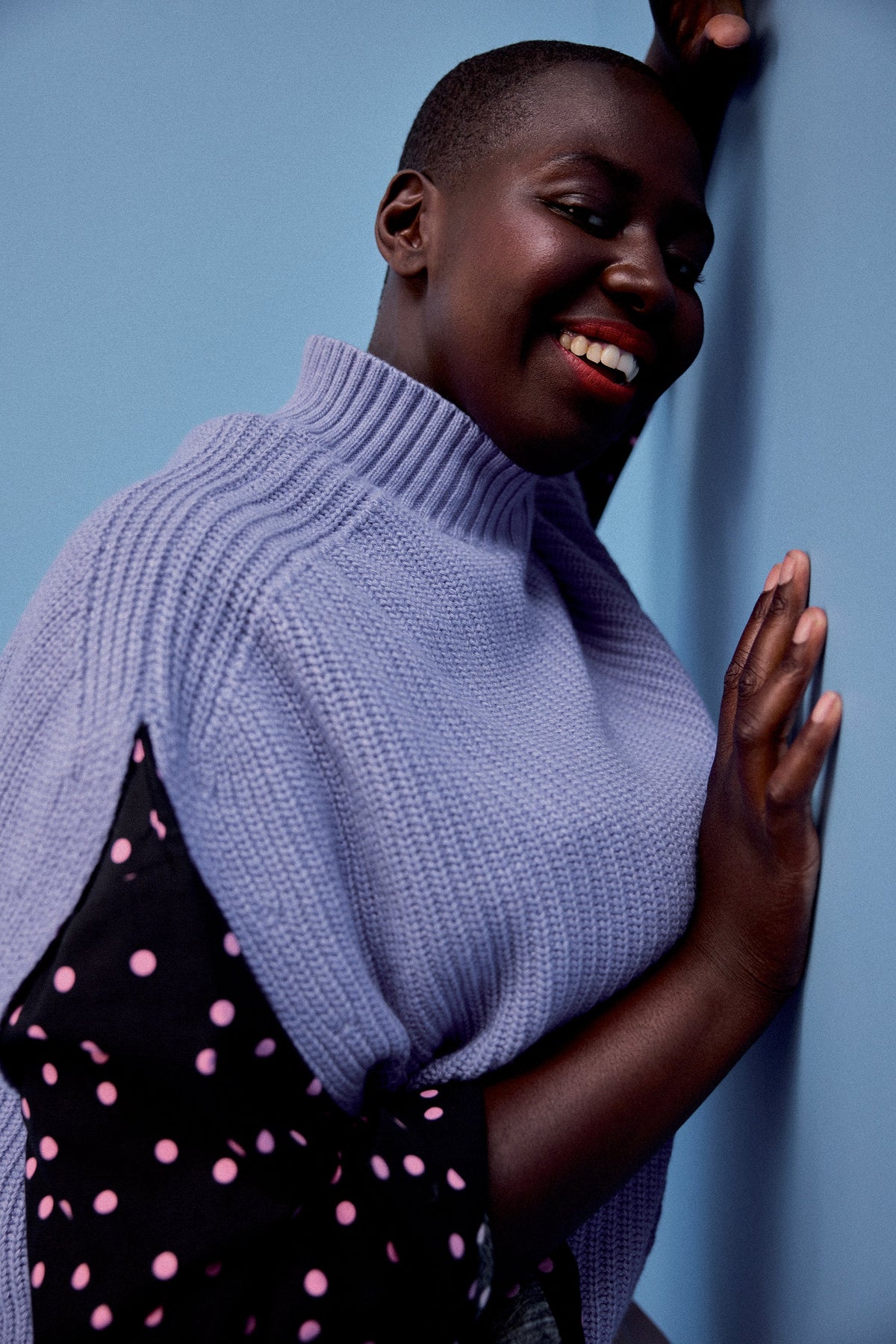 Sweter Rafael - Liliowy