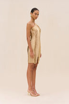 Vestido Mara - Dorado claro