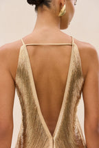 Vestido Mara - Dorado claro