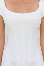 Vestido Mickie - Blanco roto