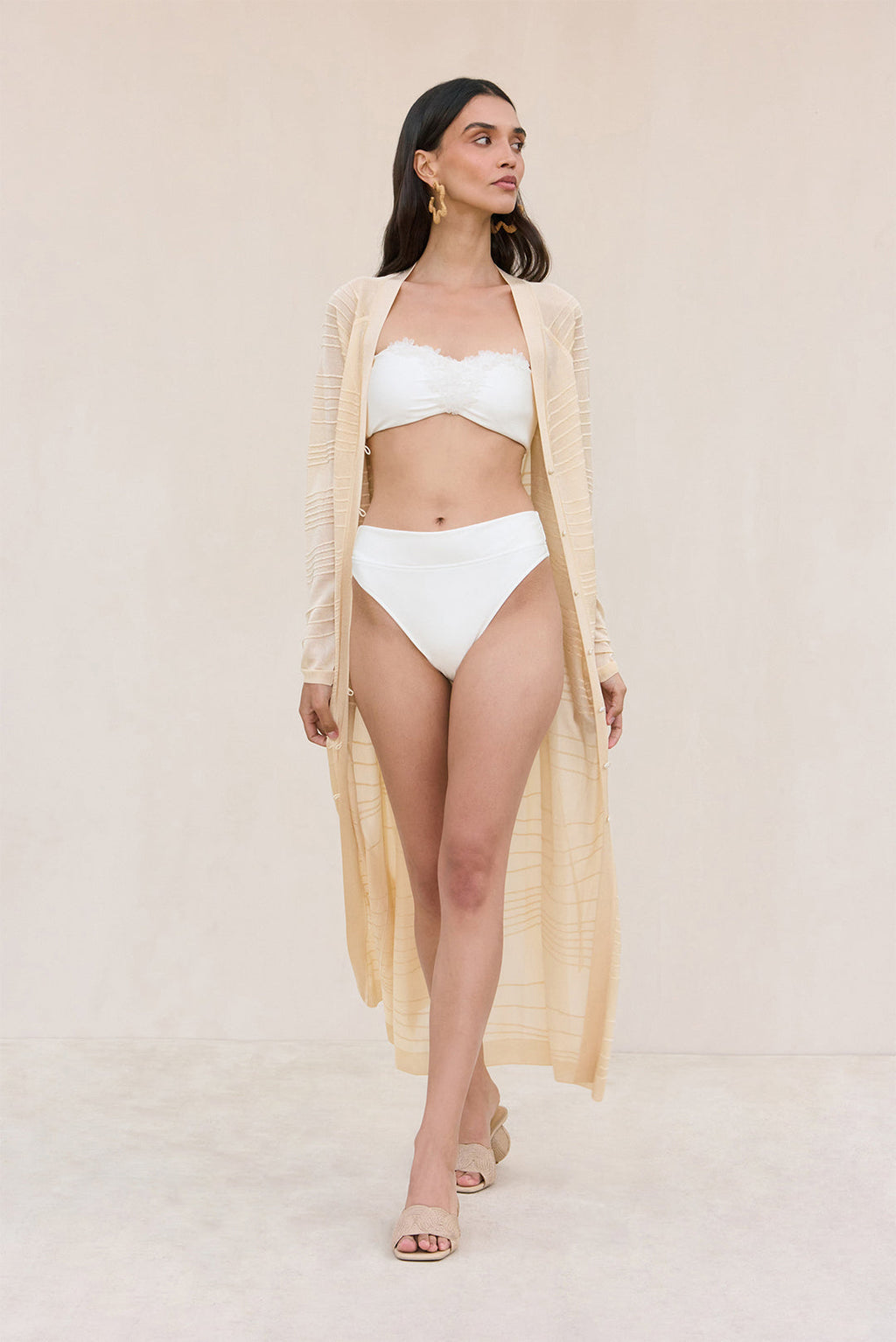 Braguita de bikini Ursula - Blanco roto