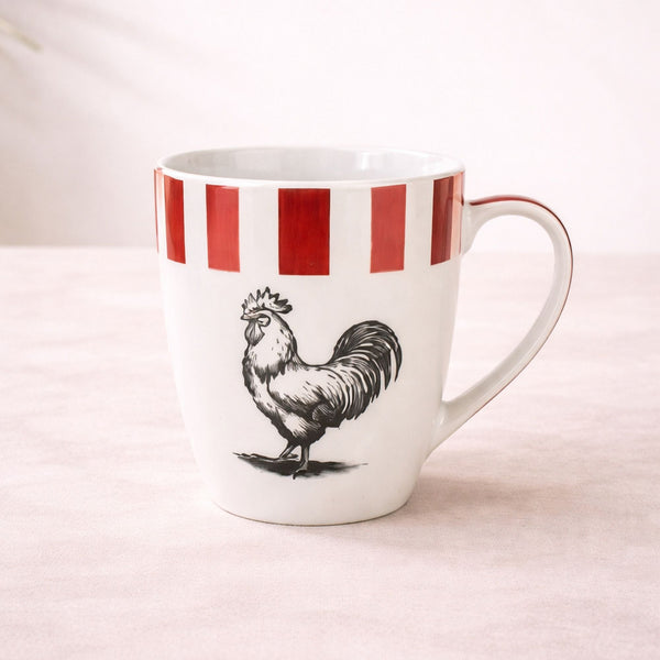 Cocorico - Lot De 6 Mugs - 35Cl - Porcelaine