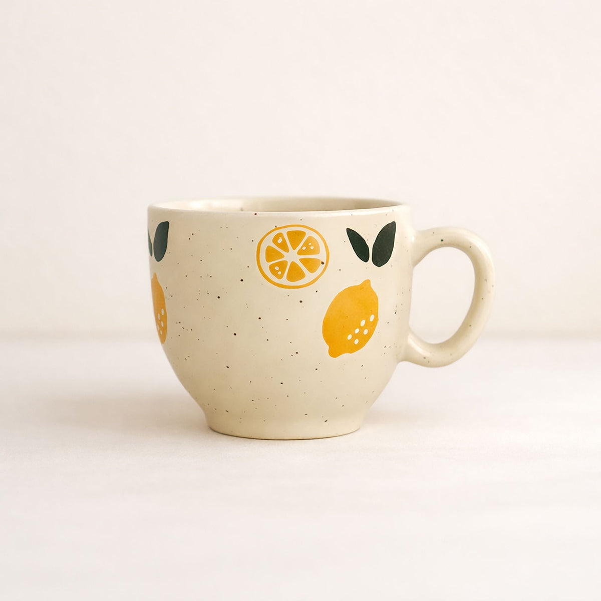 Lemon - Lot De 6 Tasses - 23Cl - Grès