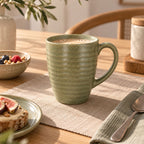 Turbolino - Set di 6 mug - 37 cl - Gres - Verde