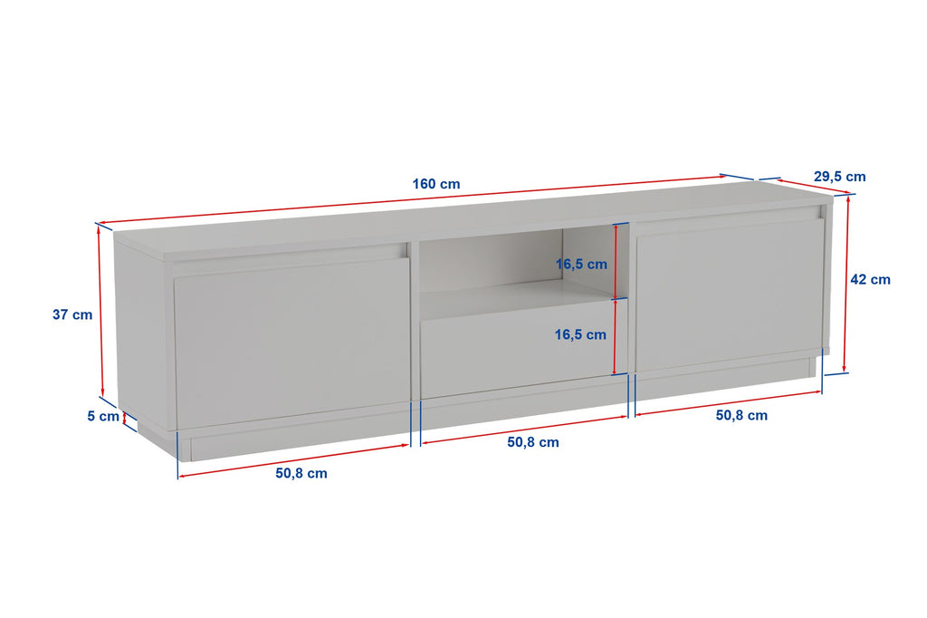 Vanguard - Meuble TV - Travertine