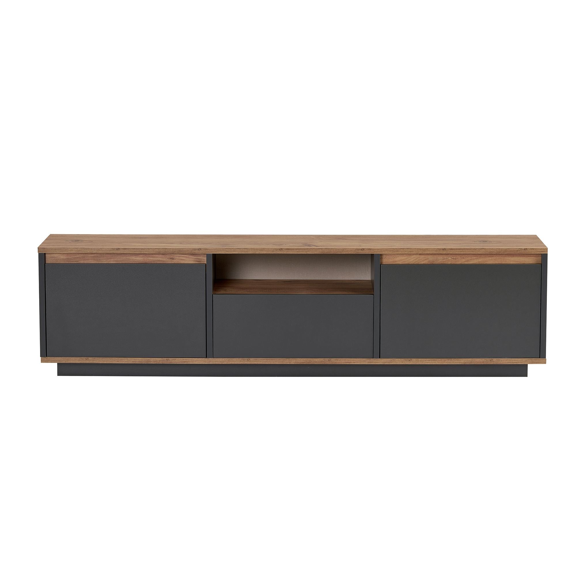Meubles Tv Sentinel - Anthracite / Pin Atlantique
