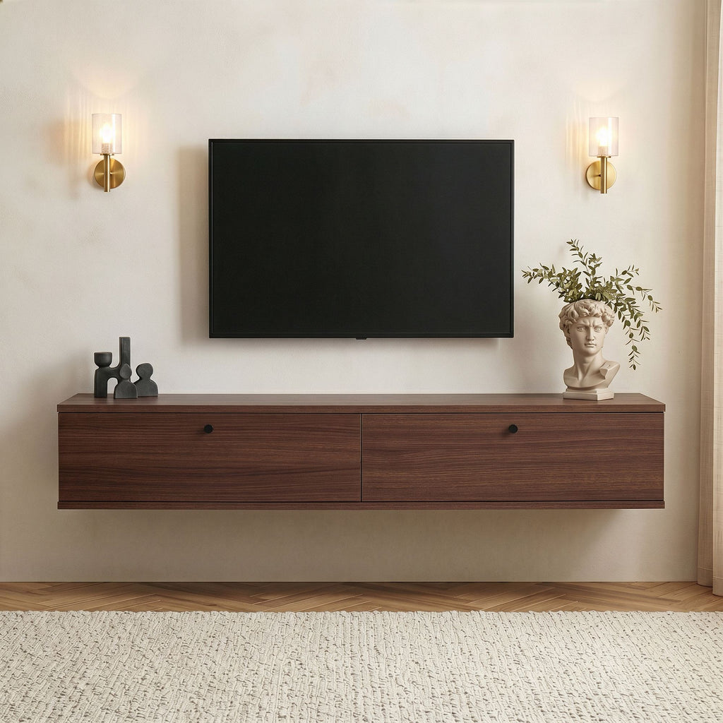 Mueble TV Ligne 160 - Nogal