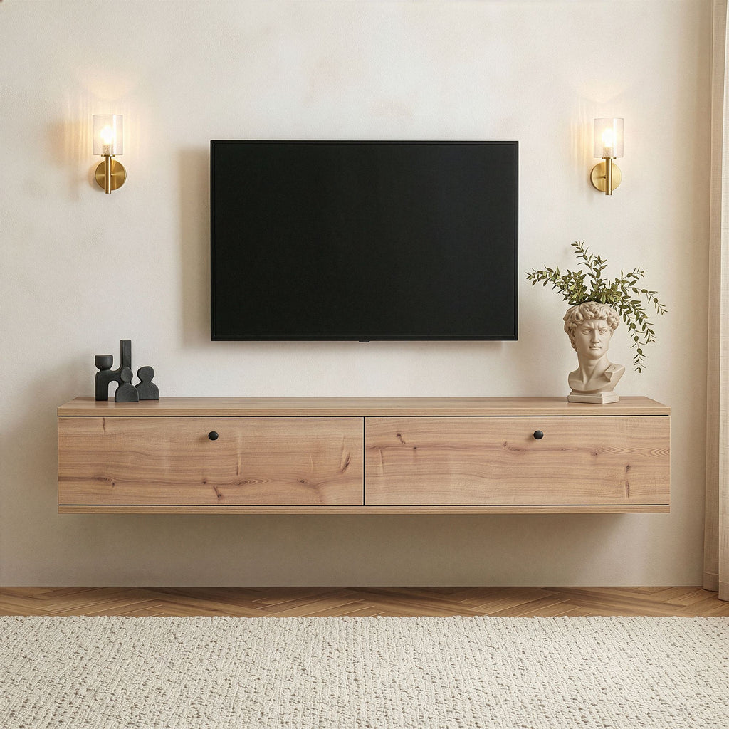 TV Units Ligne 160 - Sapphire Oak
