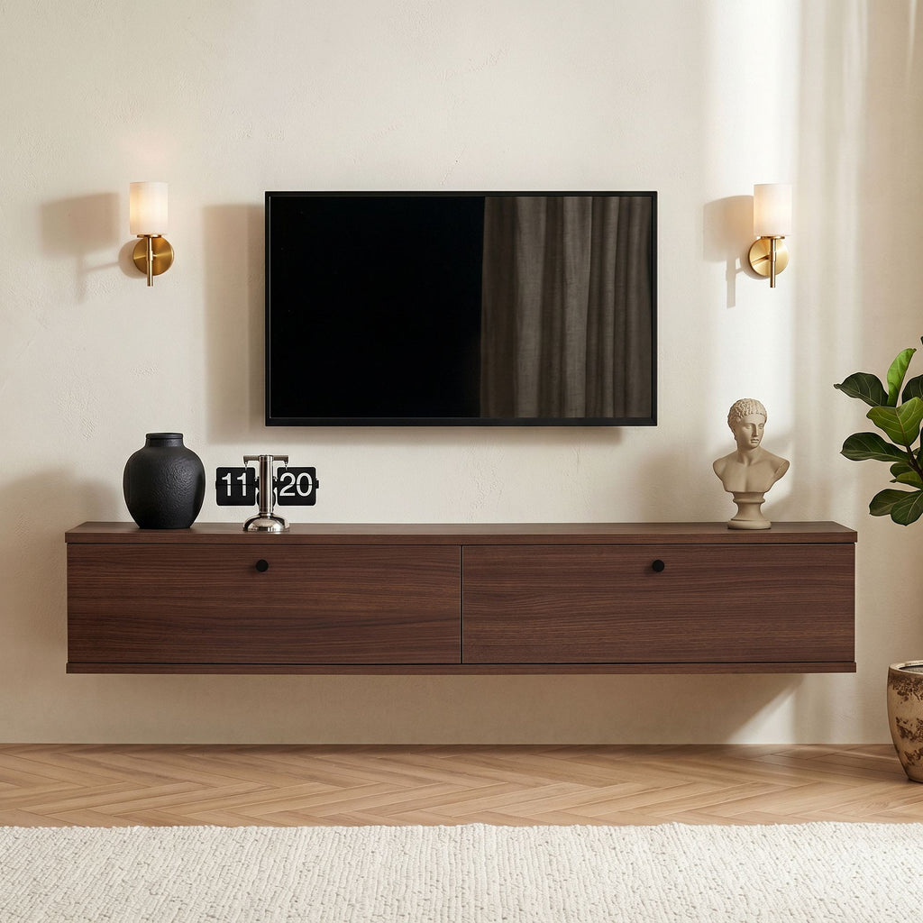 Mueble TV Ligne 140 - Nogal