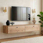 Ligne 140 TV Units - Sapphire Oak