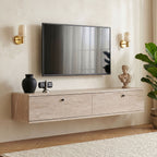 Meuble Tv Ligne 140 - Travertin
