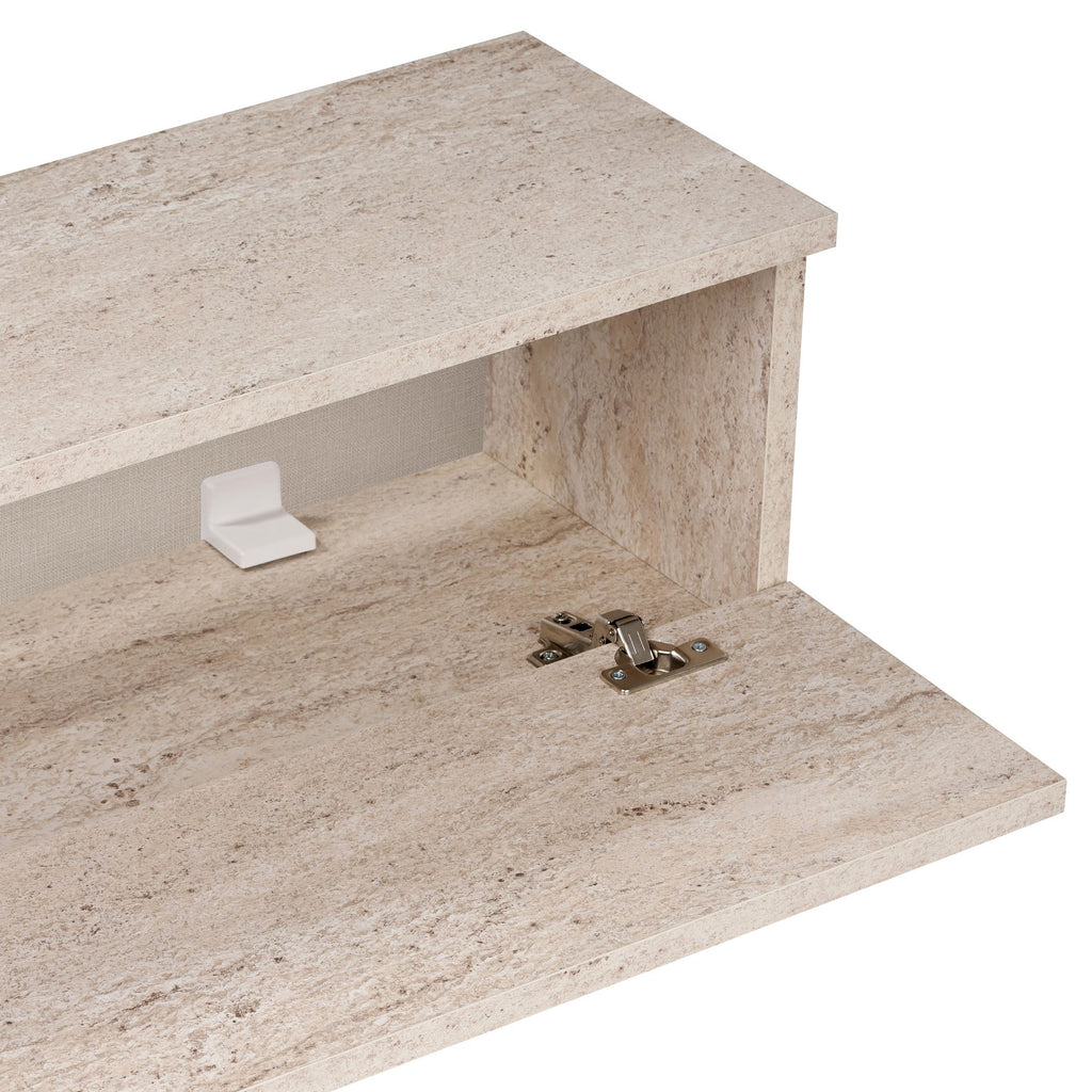 Meuble Tv Ligne 140 - Travertin