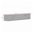 TV Units Ligne 140 - Atlantic Pine
