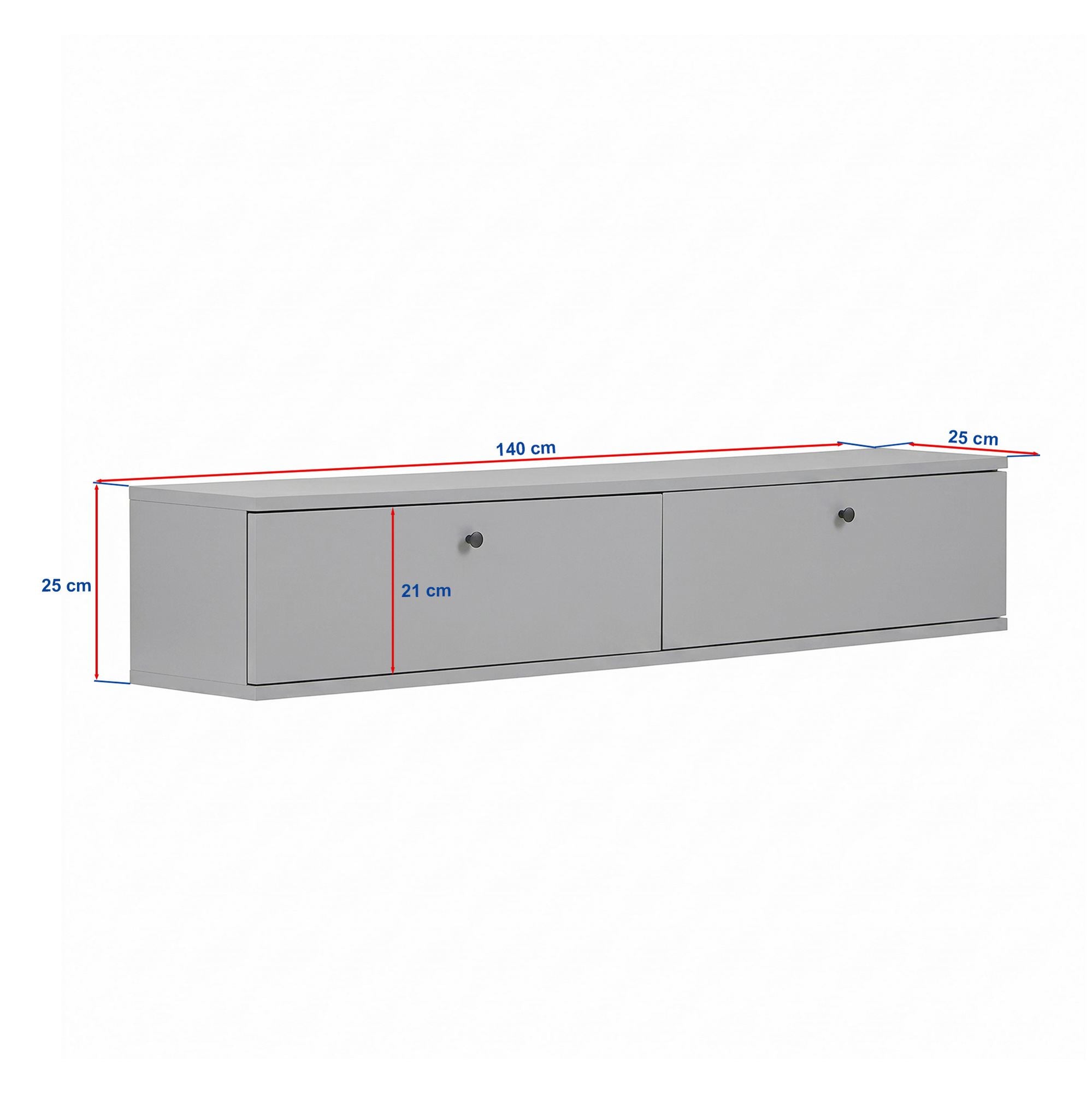TV Units Ligne 140 - Atlantic Pine