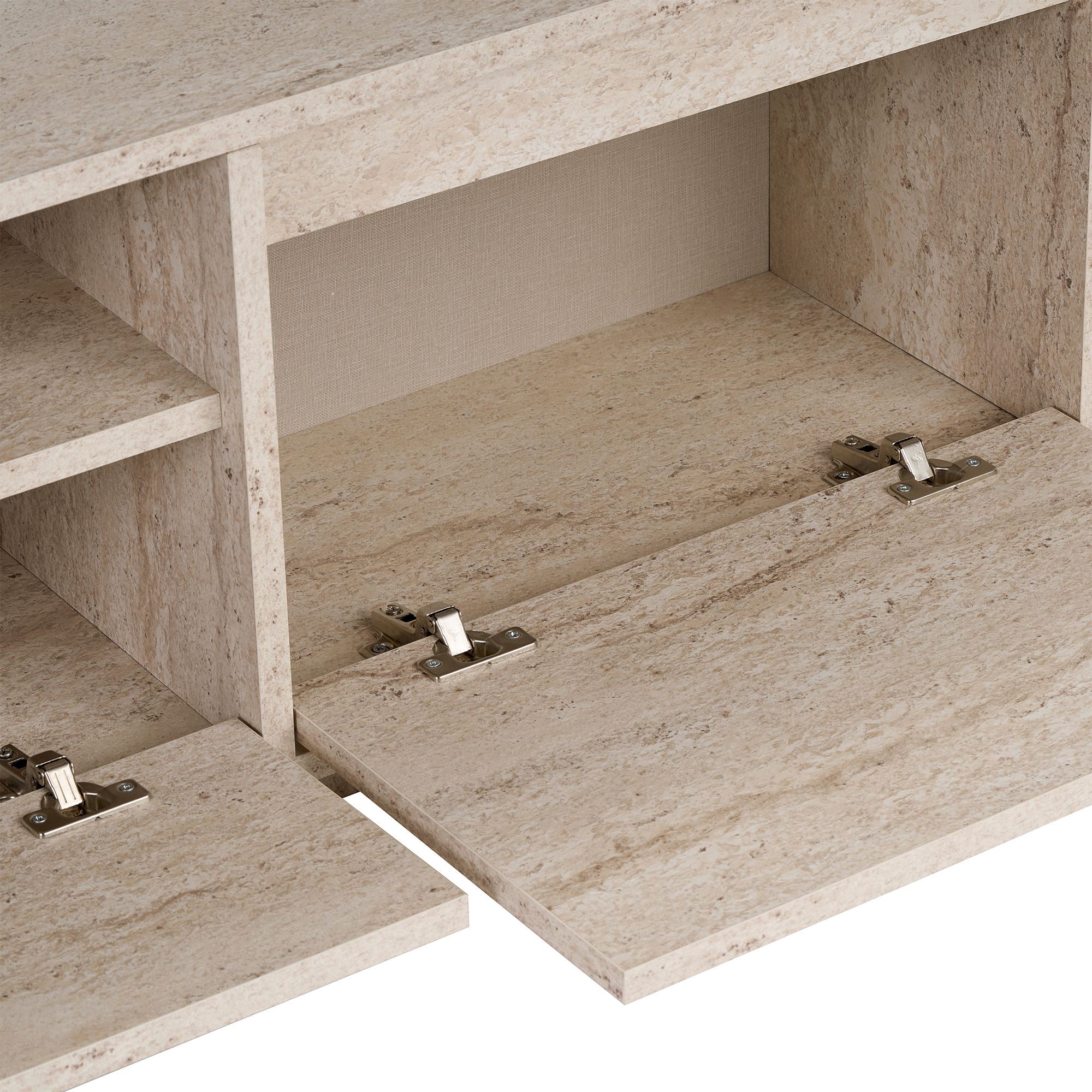 TV Units Sentinel - Travertine
