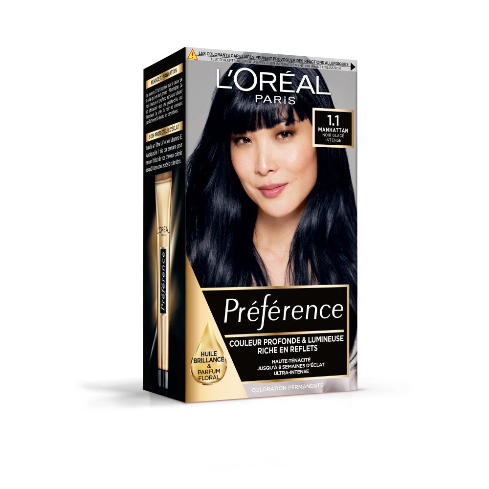 Préférence Hair Colour 1.1 Manhattan Blue-Black