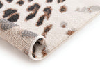 Meryl - Low-Pile Rug - Leopard Pattern - Brown