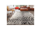 Meryl - Tapis Poils Ras - Motif Léopard - Imprimé Léopard Noir