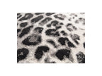 Meryl - Tapis Poils Ras - Motif Léopard - Imprimé Léopard Noir