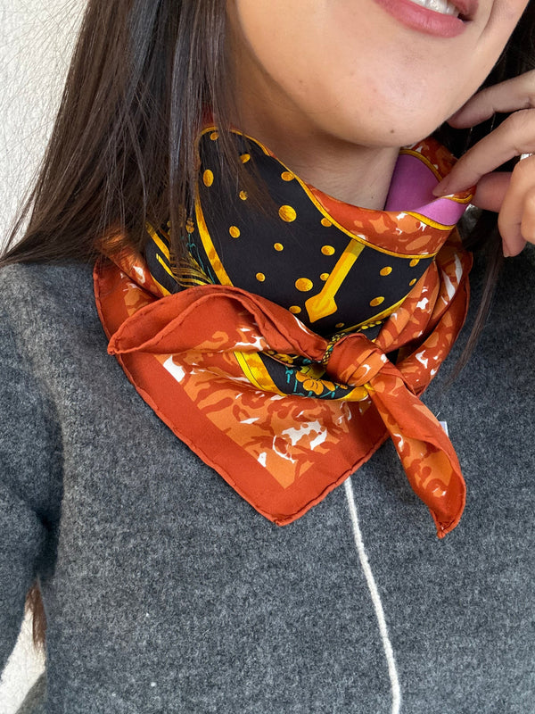 Hermès Scarf – Carpe Diem Design