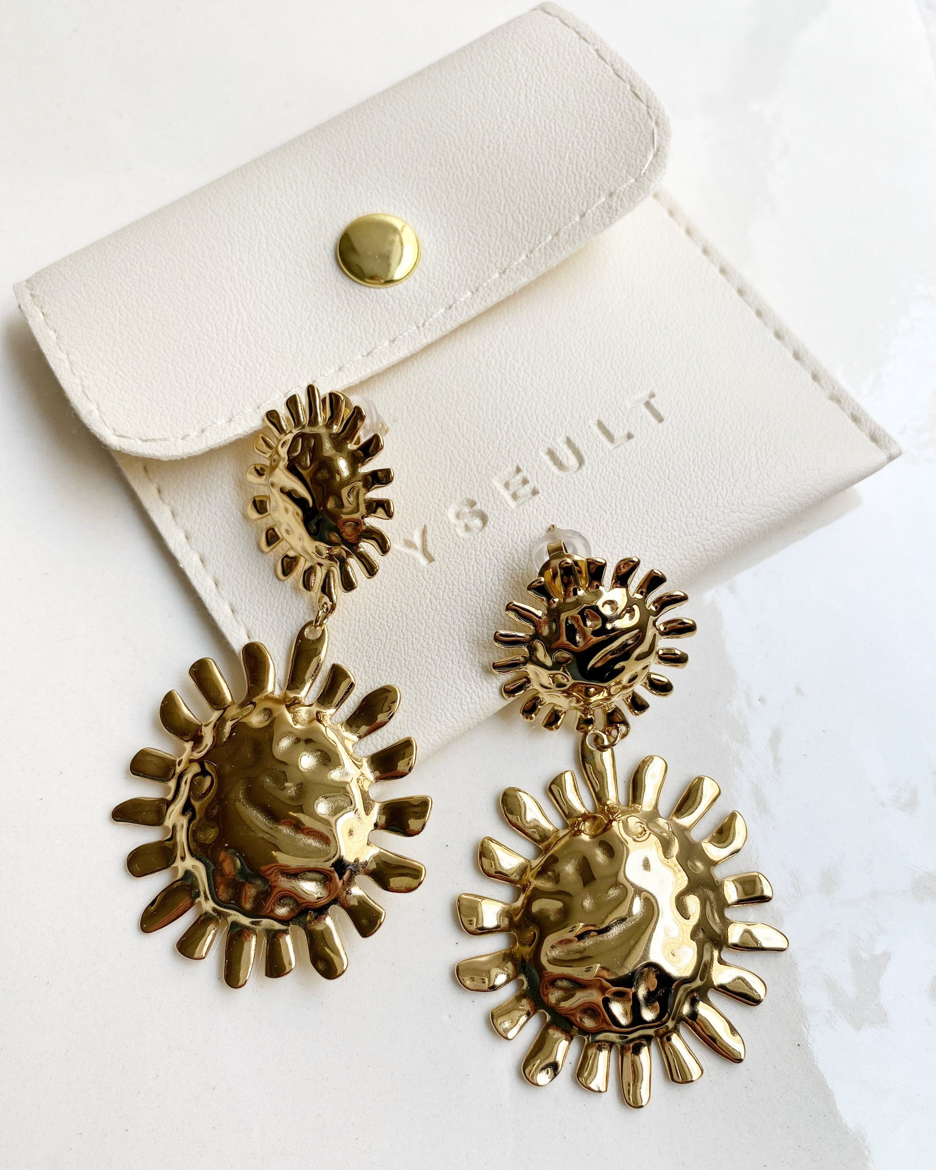 Pendientes Celeste