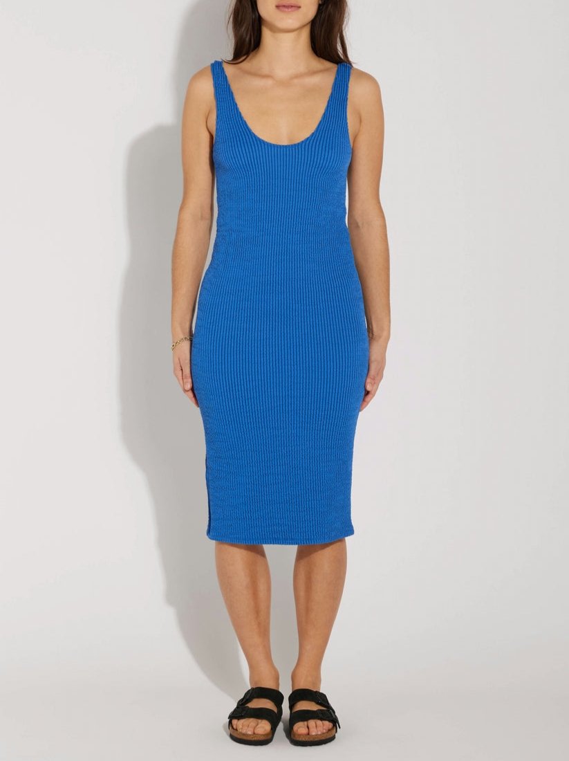 Robe Gloria - Smock Cobalt