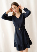Vestido Albi Azul Marino