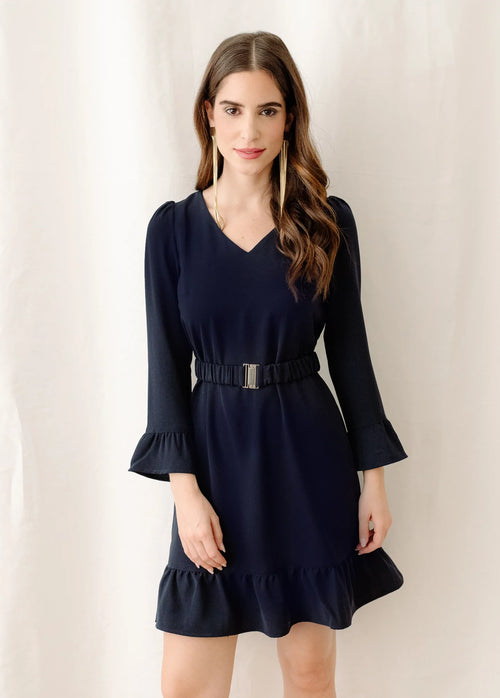 Vestido Albi Azul Marino