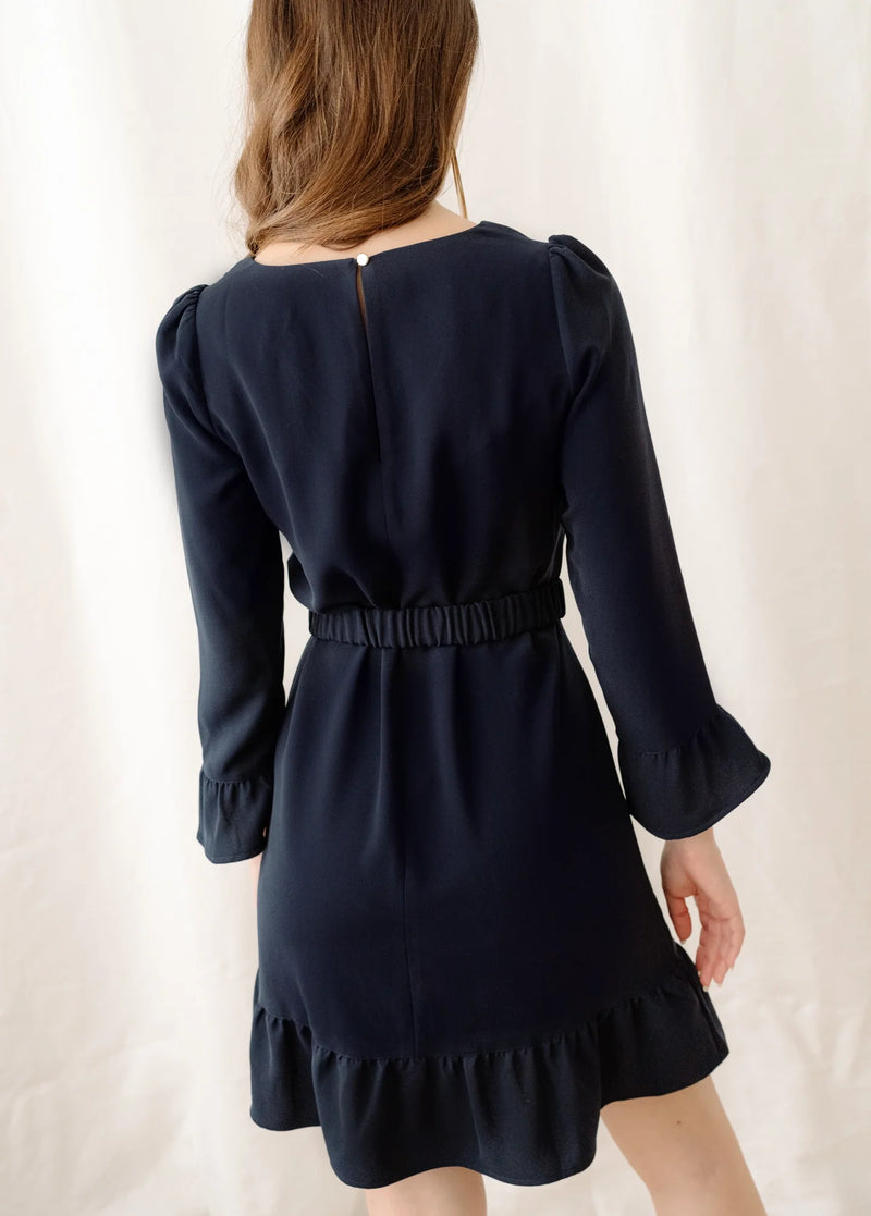 Vestido Albi Azul Marino