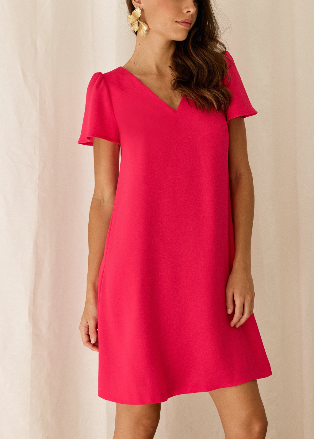 Robe Alicia Rose Framboise