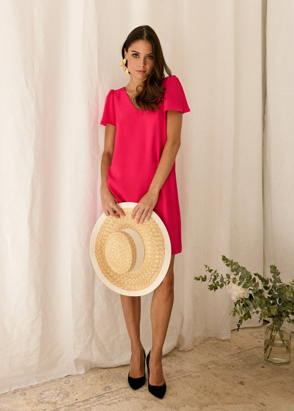 Robe Alicia Rose Framboise