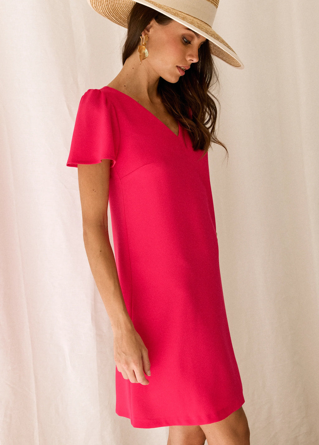 Robe Alicia Rose Framboise