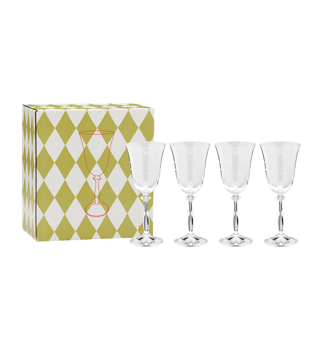 Verres À Vin Starry Eve - Lot De 4