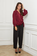 Blouse - Burgundy