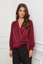 Blouse - Burgundy
