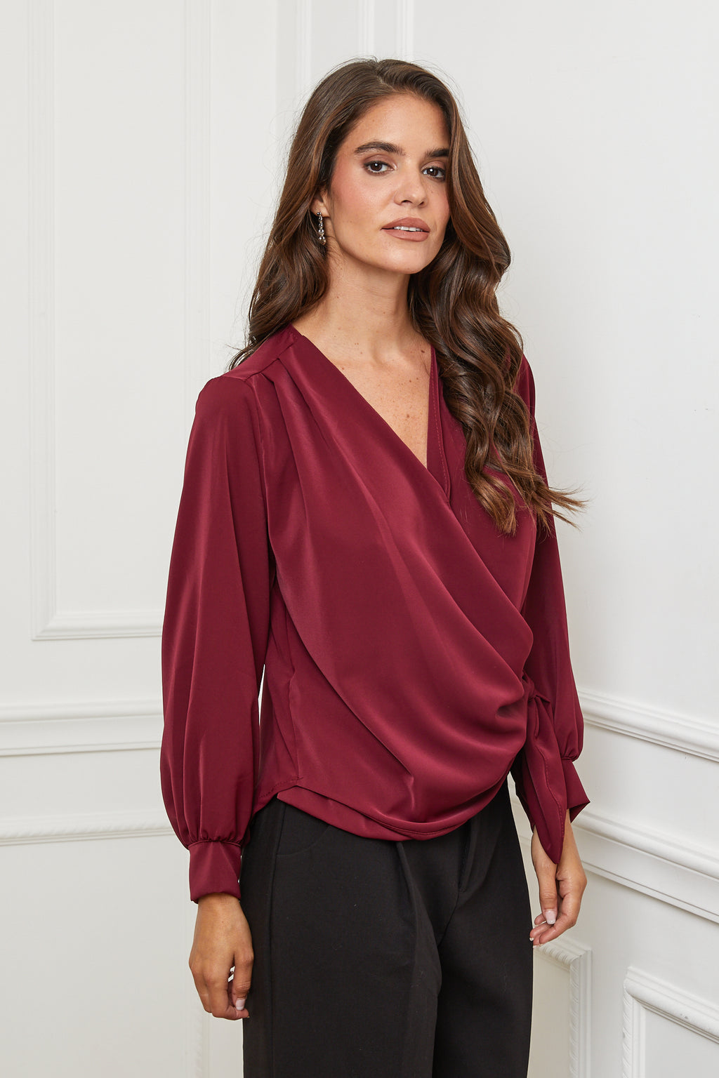 Blouse - Burgundy