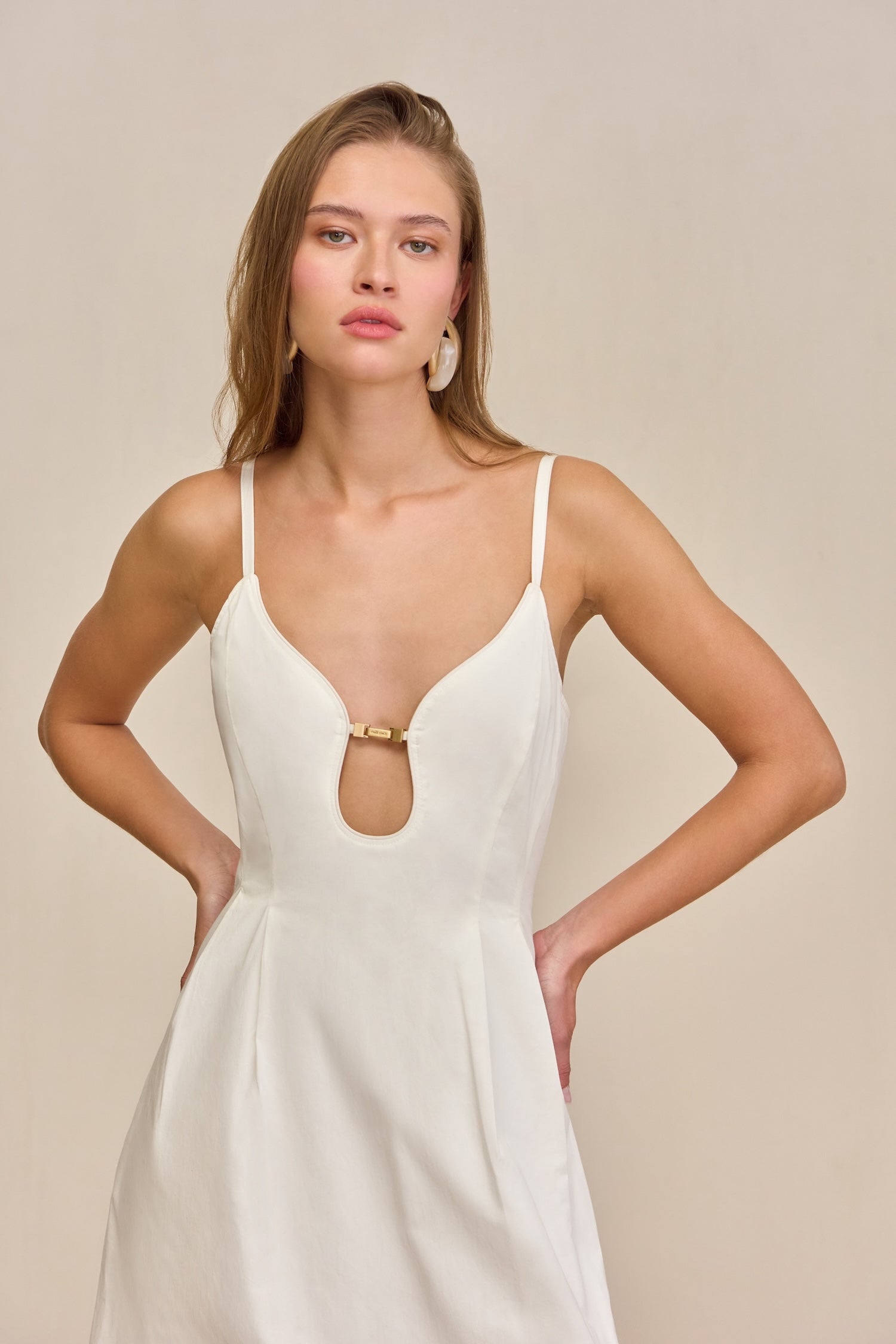 Vestido Ellaria - Blanco roto