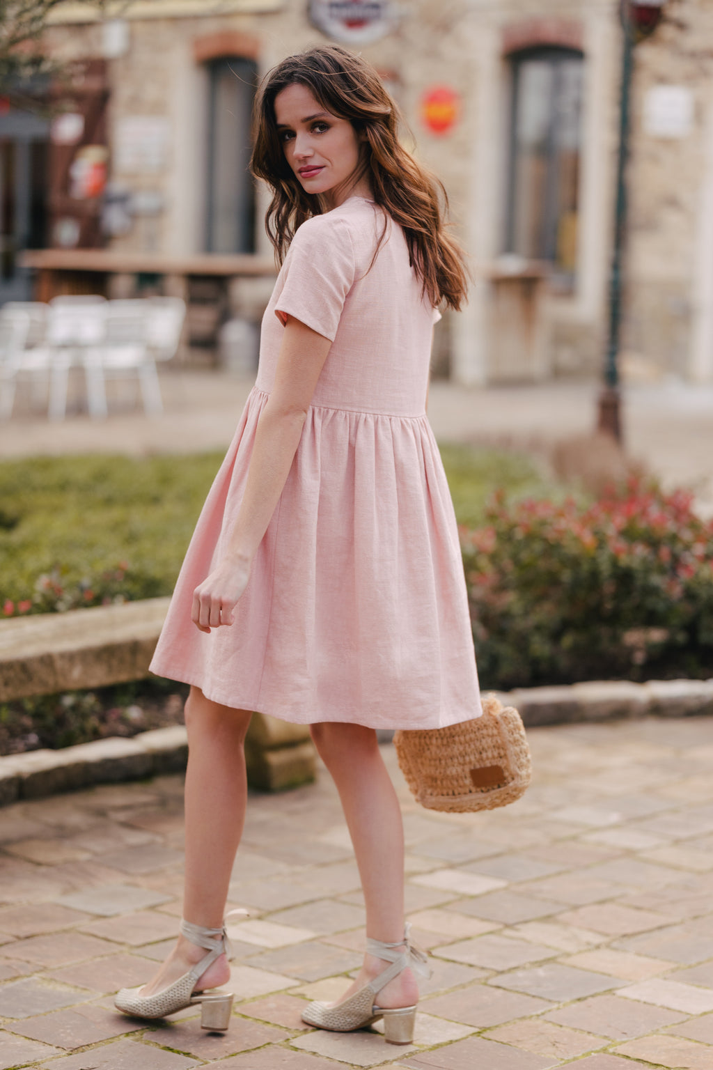 Robe Martha Lin Rose