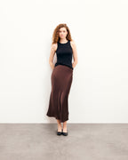 Top sin tirantes - Negro