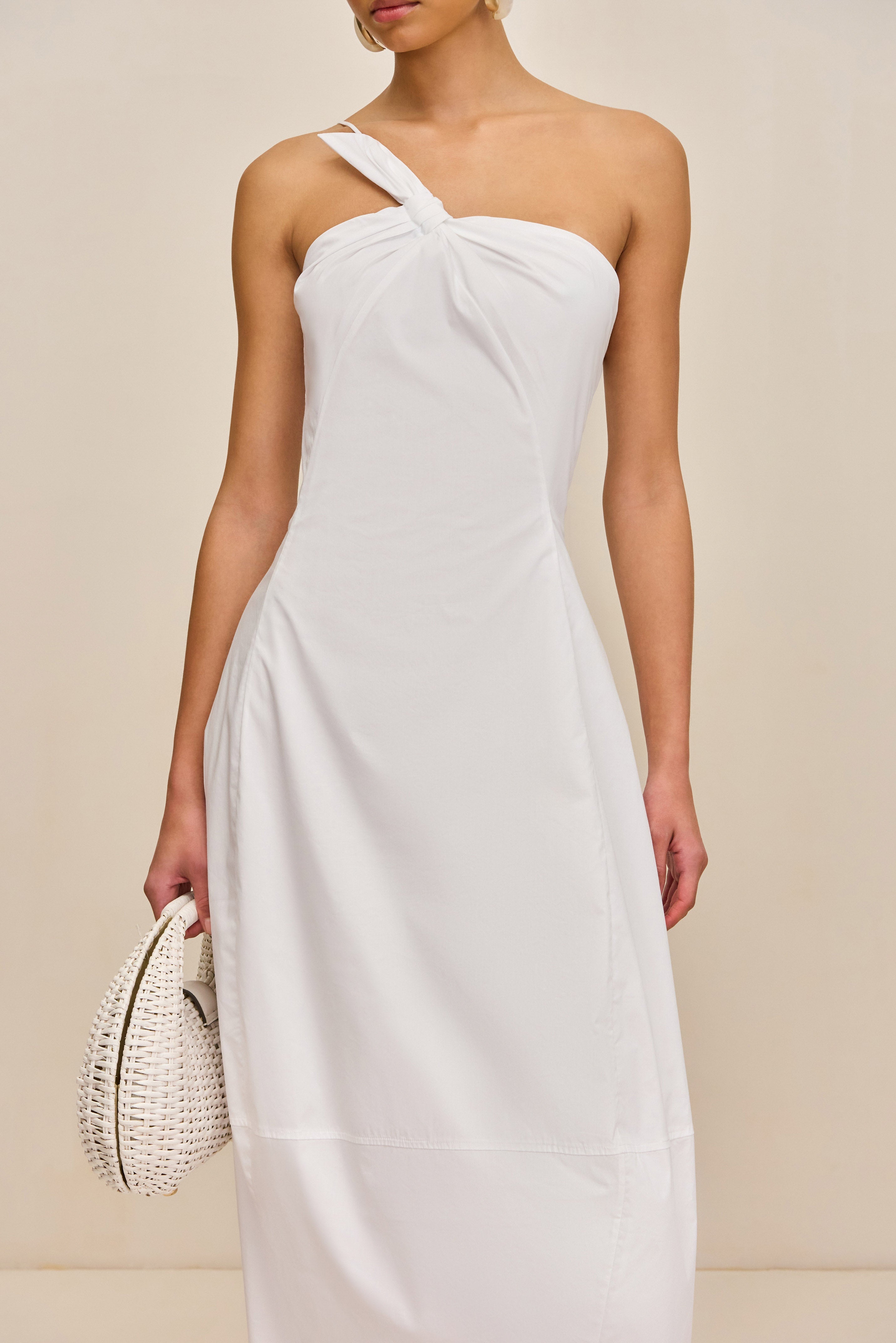 Vestido Araceli - Blanco Óptico