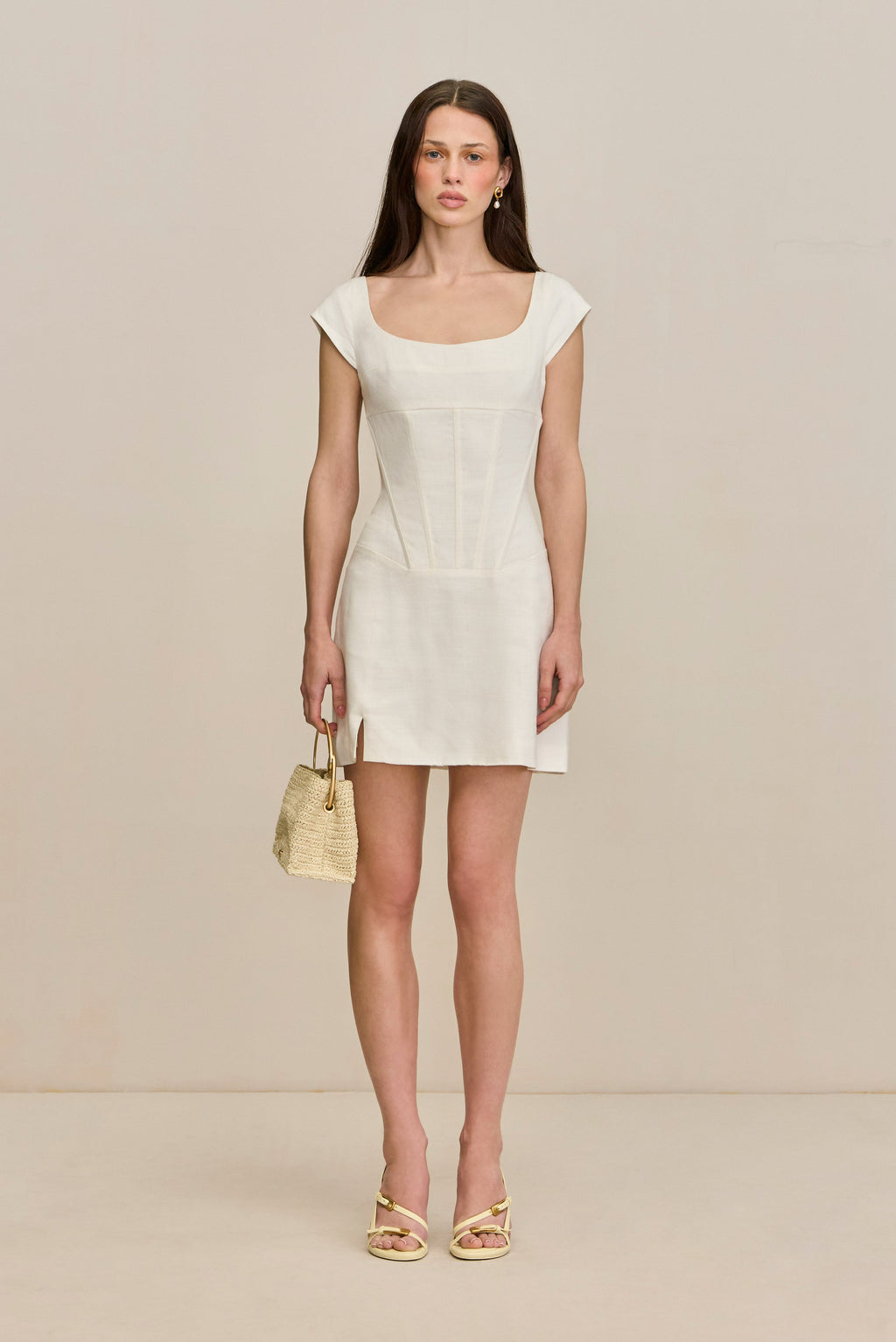 Vestido Mickie - Blanco roto