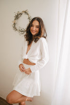 Falda Edma Blanco Coton