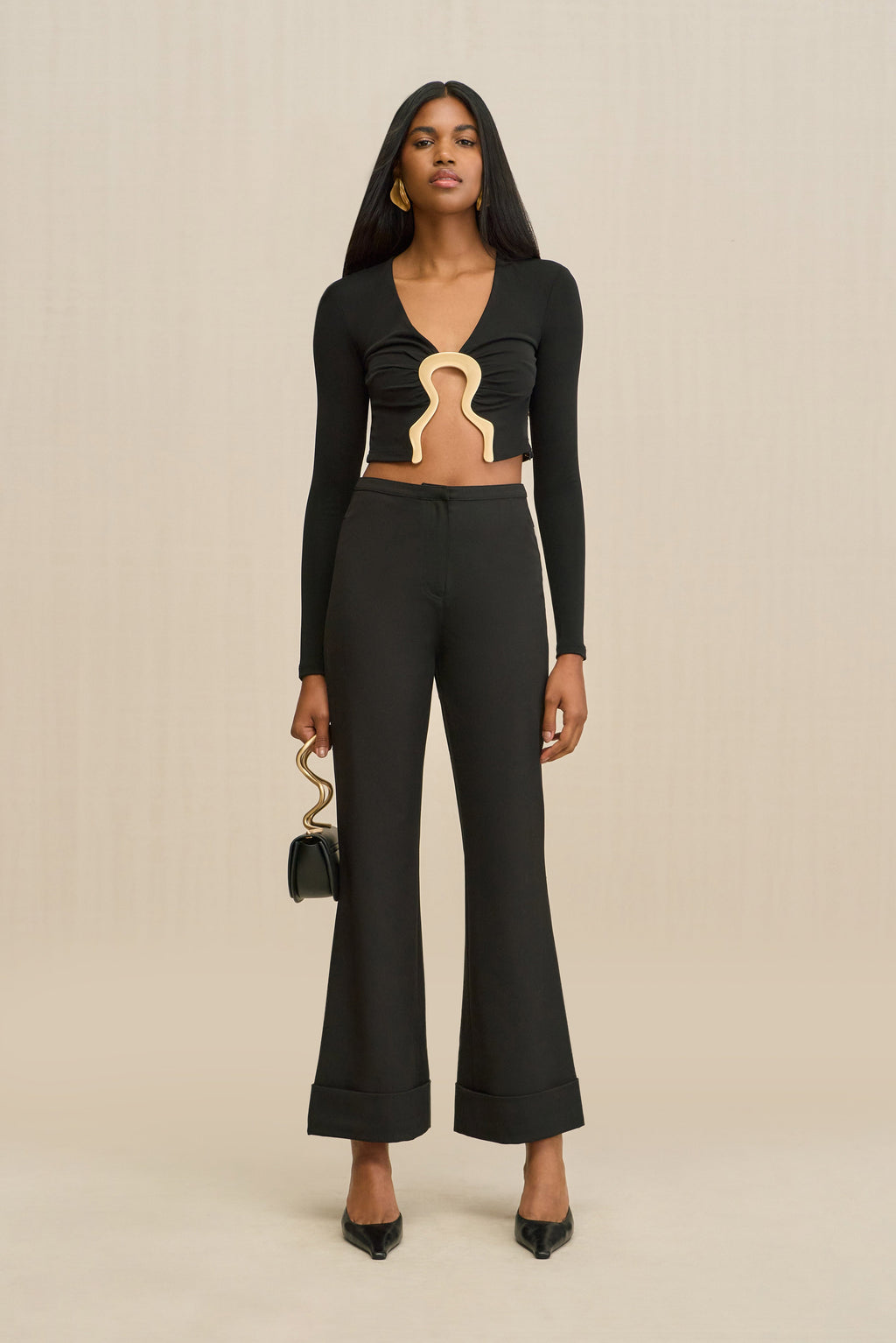 Top Laia - Negro
