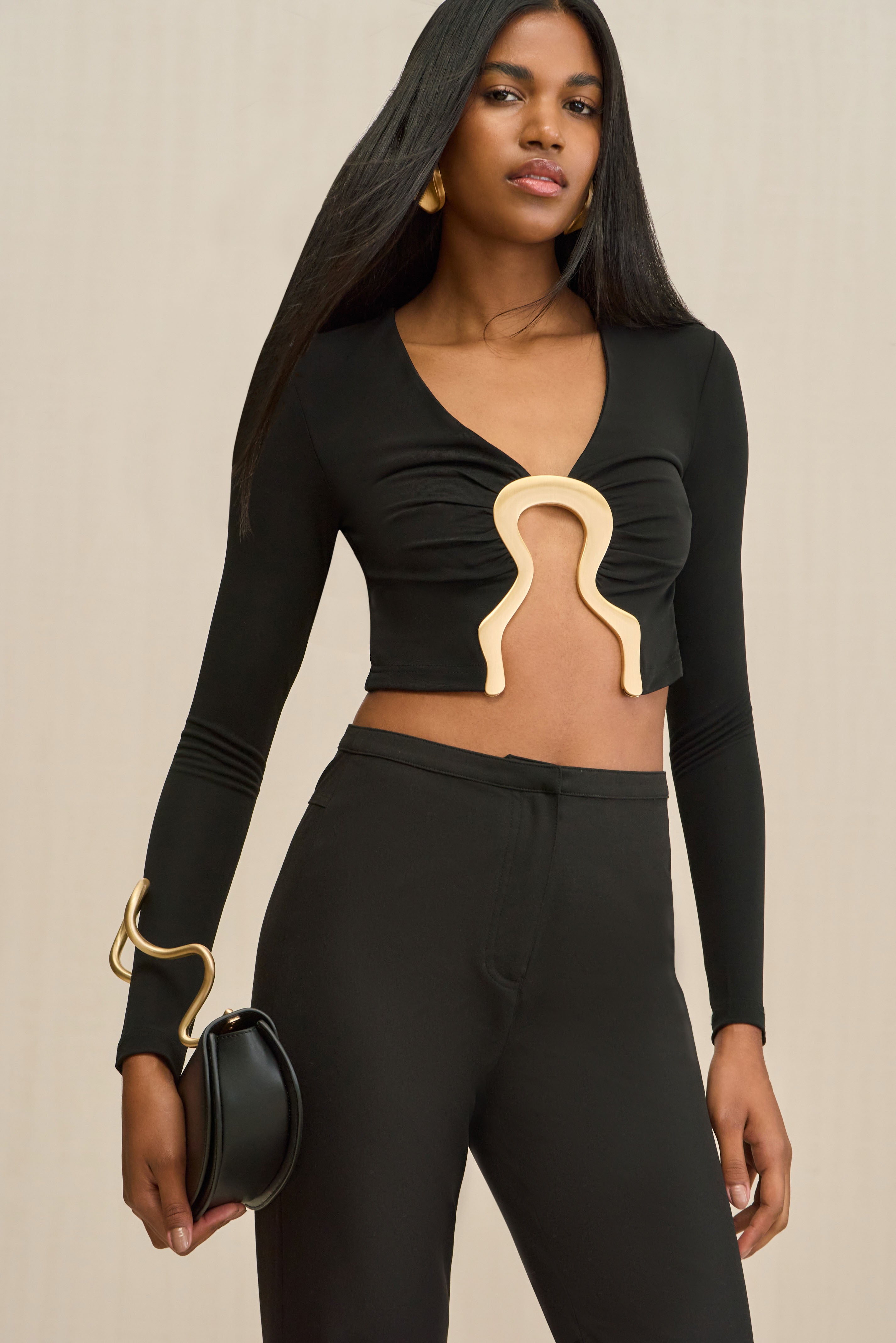 Top Laia - Negro